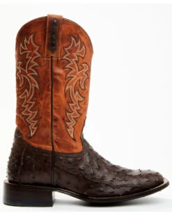 Cody James Men's Sienna Genuine Ostrich Exotic Western Boots - Broad Square Toe -Cowboy Boots & Accessories Deals Store 2000371861 200 P2