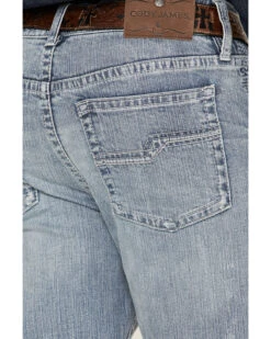 Cody James Men's Walker Light Wash Slim Straight Stretch Jeans -Cowboy Boots & Accessories Deals Store 2000373943 413 P4