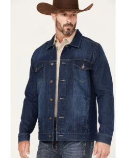 Cody James Men's Coasting Medium Wash Unlined Denim Jacket -Cowboy Boots & Accessories Deals Store 2000373948 414 P3
