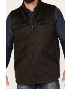 Cody James Men's Perryton Quilted Field Vest 6 Cody James Men's Perryton Quilted Field Vest -Cowboy Boots & Accessories Deals Store 2000373953 201 P3