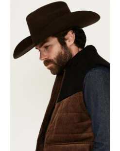 Cody James Men's Waren Corduroy Puffer Vest -Cowboy Boots & Accessories Deals Store 2000373954 200 P2