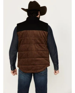 Cody James Men's Waren Corduroy Puffer Vest -Cowboy Boots & Accessories Deals Store 2000373954 200 P4
