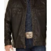 Cody James Men's Houston Distressed Moto Jacket - Big & Tall