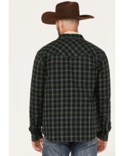 Cody James Men's Alder Tree Plaid Button Down Bonded Western Flannel Shirt Jacket 5 Cody James Men's Alder Tree Plaid Button Down Bonded Western Flannel Shirt Jacket -Cowboy Boots & Accessories Deals Store 2000373972 020 P4