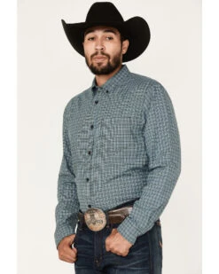 Cody James Men's Small Plaid Button Down Western Shirt -Cowboy Boots & Accessories Deals Store 2000374006 300 P1