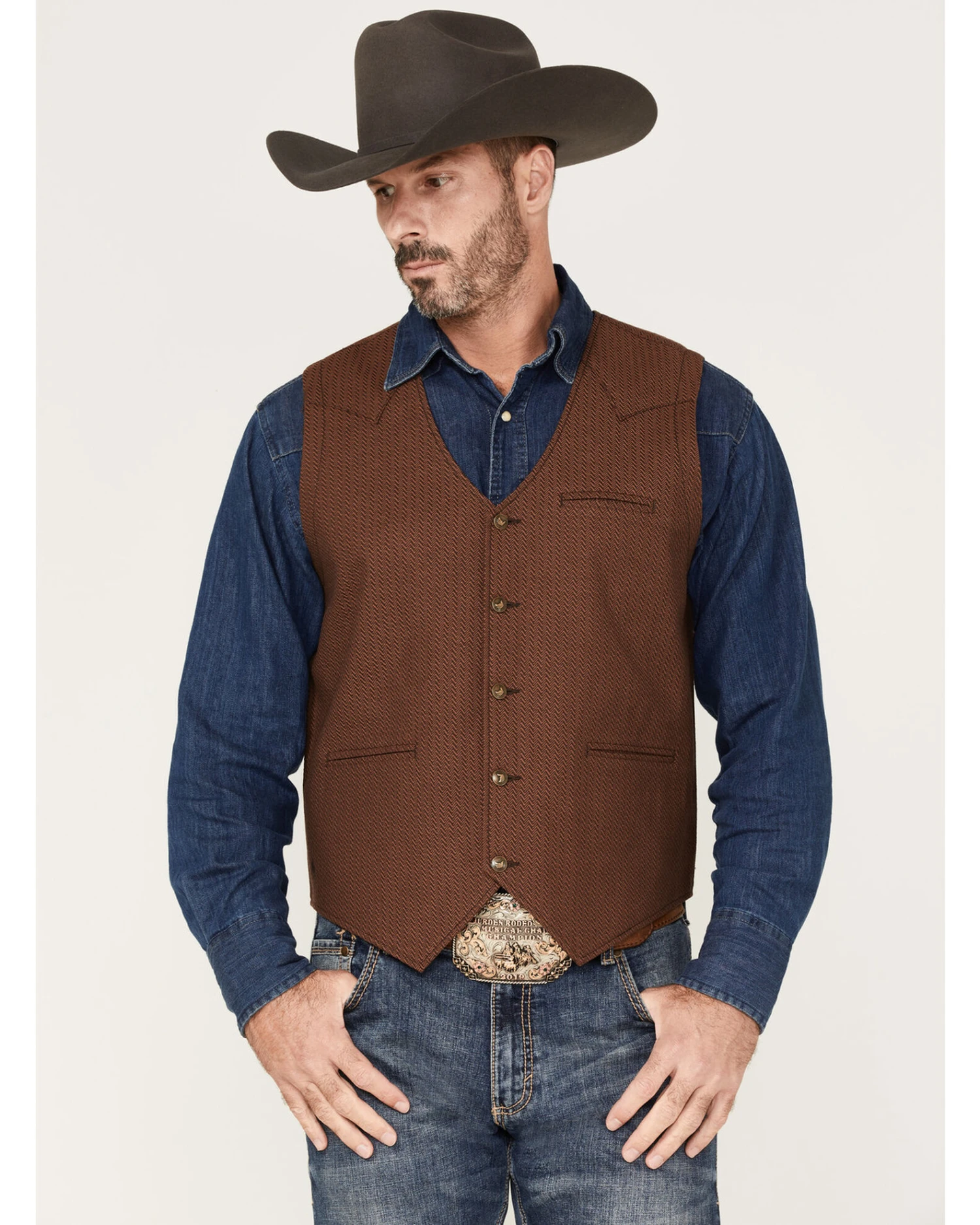Cody James Men's Sunday Best Vest 2 Cody James Men's Sunday Best Vest - Image 2