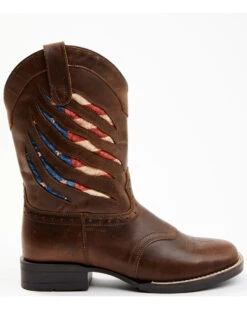 Cody James Boys' Ripped Flag Western Boots - Broad Square Toe -Cowboy Boots & Accessories Deals Store 2000374842 900 P2