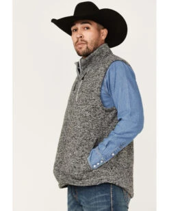 Cody James Men's Range Zip-Front Sweater Knit Vest -Cowboy Boots & Accessories Deals Store 2000374854 022 P2
