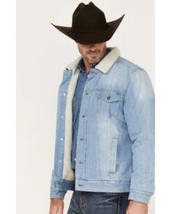 Cody James Men's Grant Teton Button-Down Sherpa Lined Jacket -Cowboy Boots & Accessories Deals Store 2000375537 414 P2