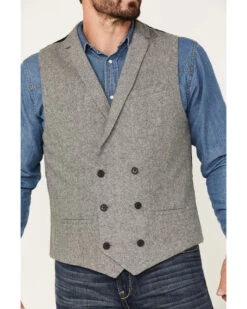 Cody James Men's Herringbone Vest -Cowboy Boots & Accessories Deals Store 2000379754 020 P3