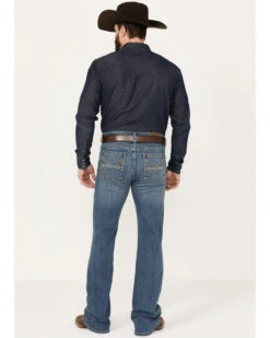 Cody James Men's Light A Shuck Medium Wash Relaxed Bootcut Stretch Denim Jeans -Cowboy Boots & Accessories Deals Store 2000381085 413 P3 1