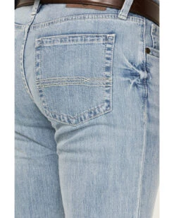 Cody James Men's Owens Light Wash Slim Boot Stretch Denim Jeans -Cowboy Boots & Accessories Deals Store 2000381187 412 P4