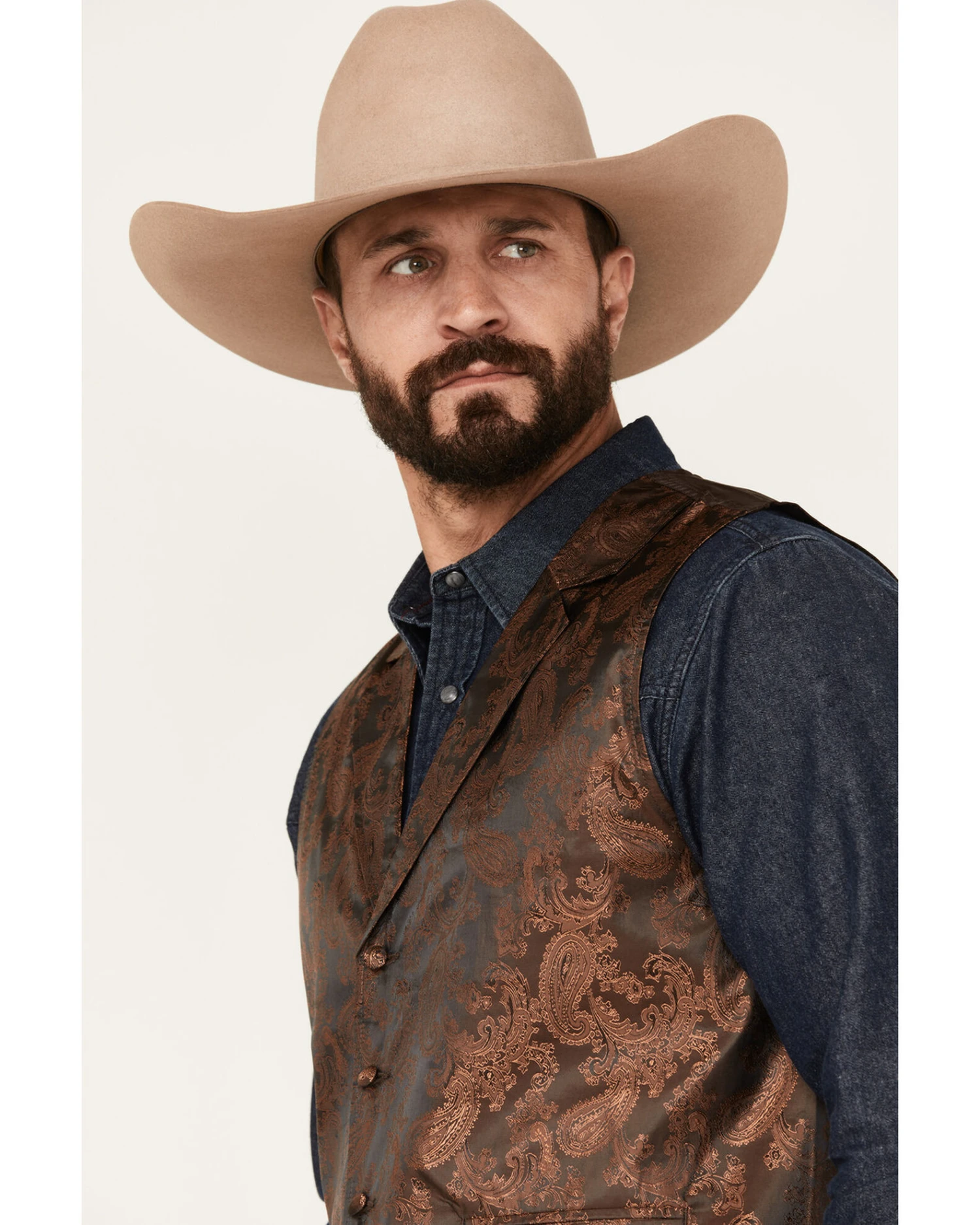 Cody James Men's Noble Paisley Vest 4 Cody James Men's Noble Paisley Vest - Image 4